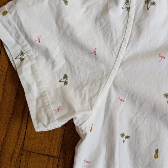 Denim & Flower Ricky Singh Summer Short Sleeve Shirt Men's Size L - Picture 6 of 6